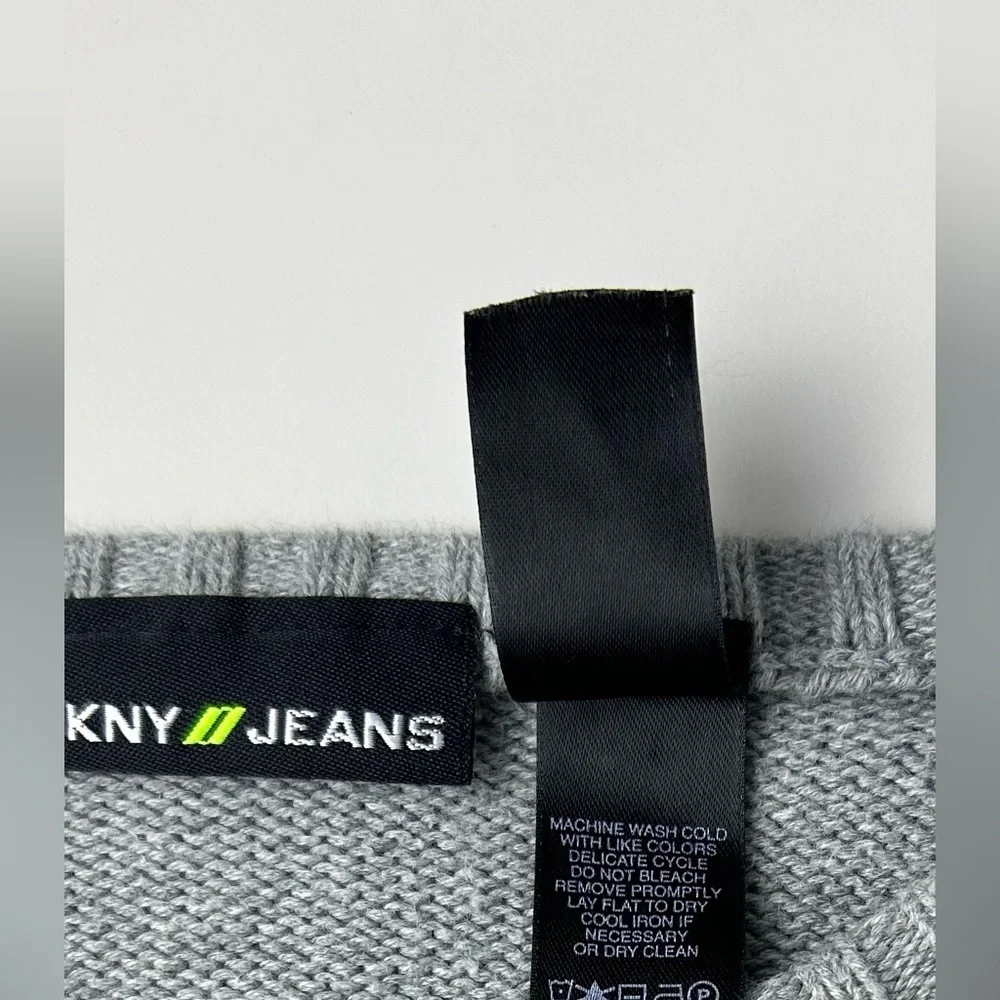 DKNY JEANS Men’s Logo Embroidered‎ Sweater Size XXL